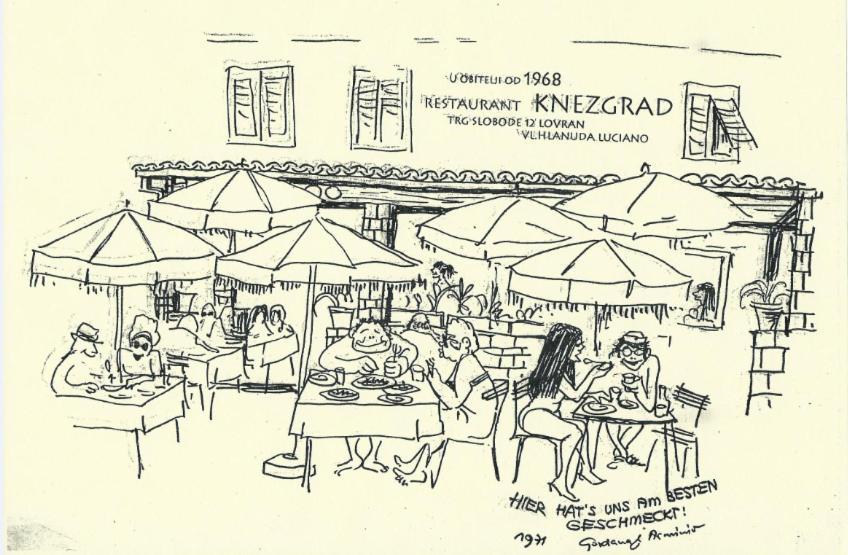 Apartments Knezgrad 洛夫兰 外观 照片